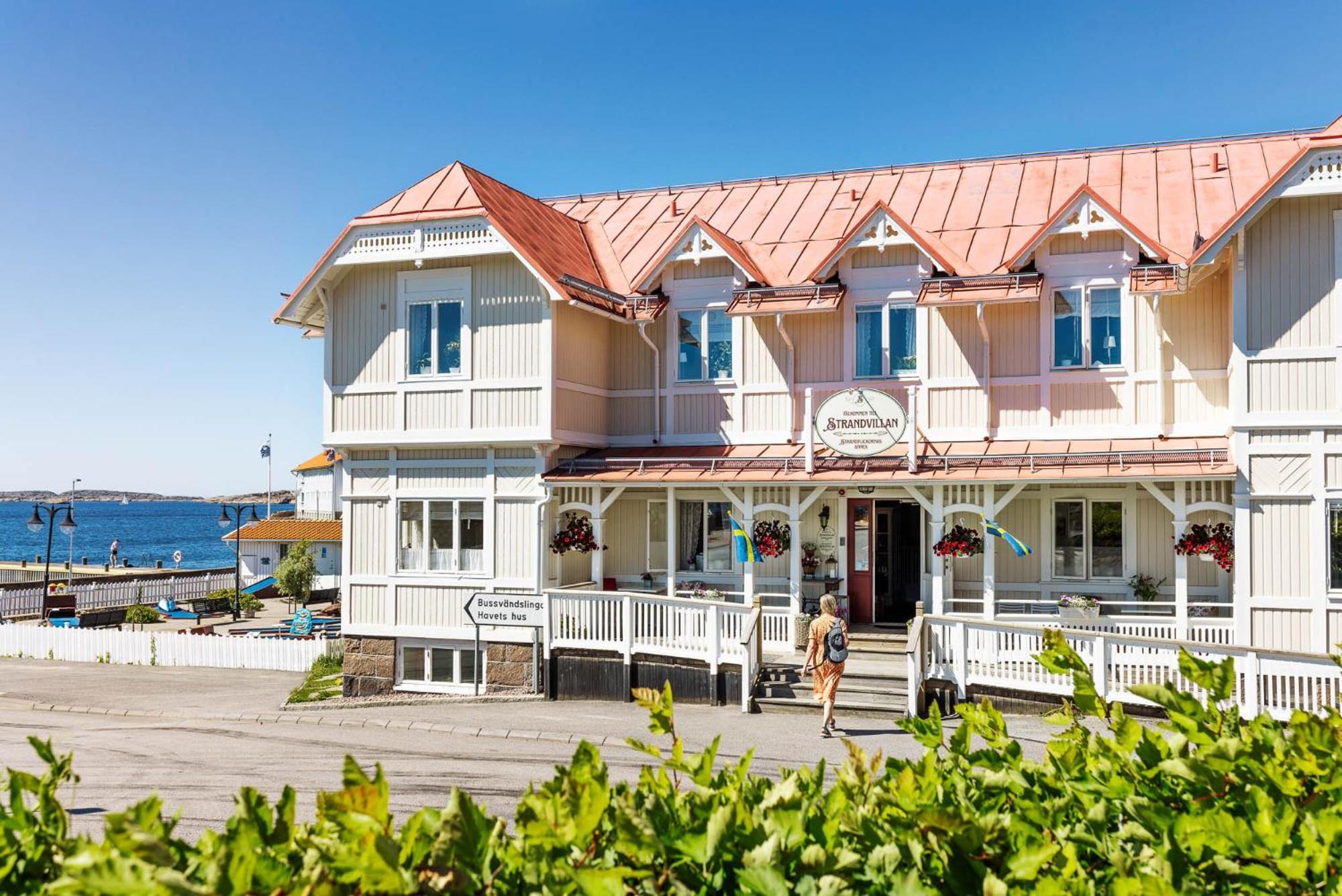 Strandvillan Hotell Och Bed & Breakfast 吕瑟希尔 外观 照片
