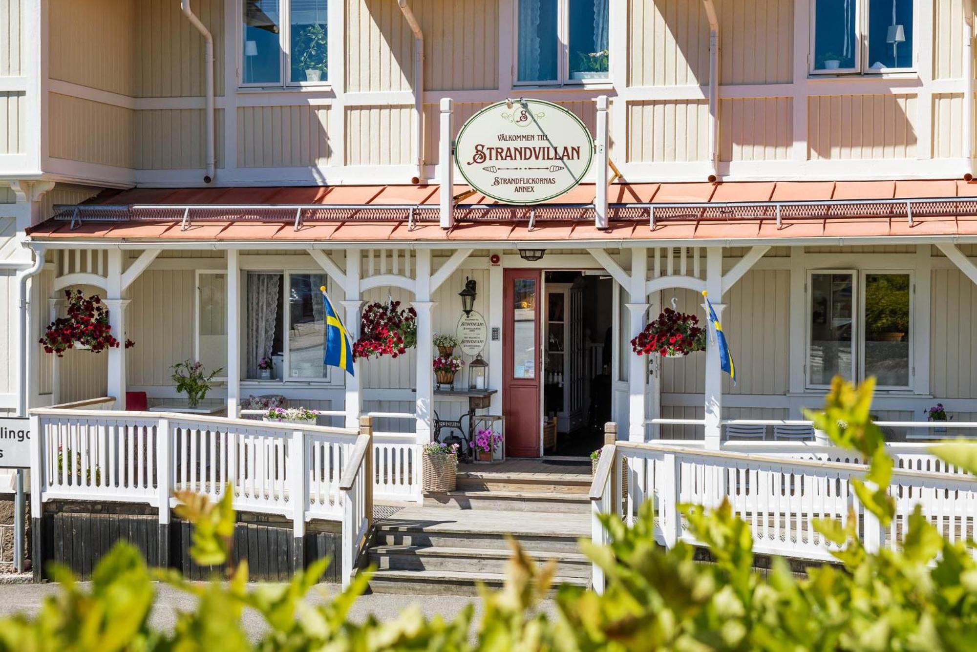 Strandvillan Hotell Och Bed & Breakfast 吕瑟希尔 外观 照片